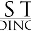 A black and white image of the logo for east side ding.